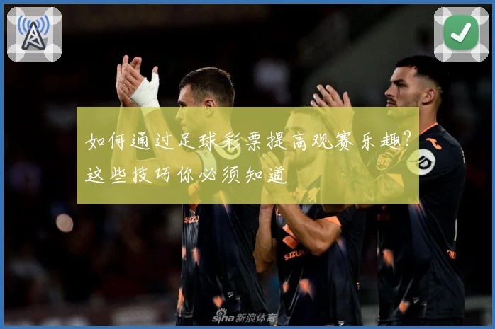 如何通过足球彩票提高观赛乐趣?这些技巧你必须知道